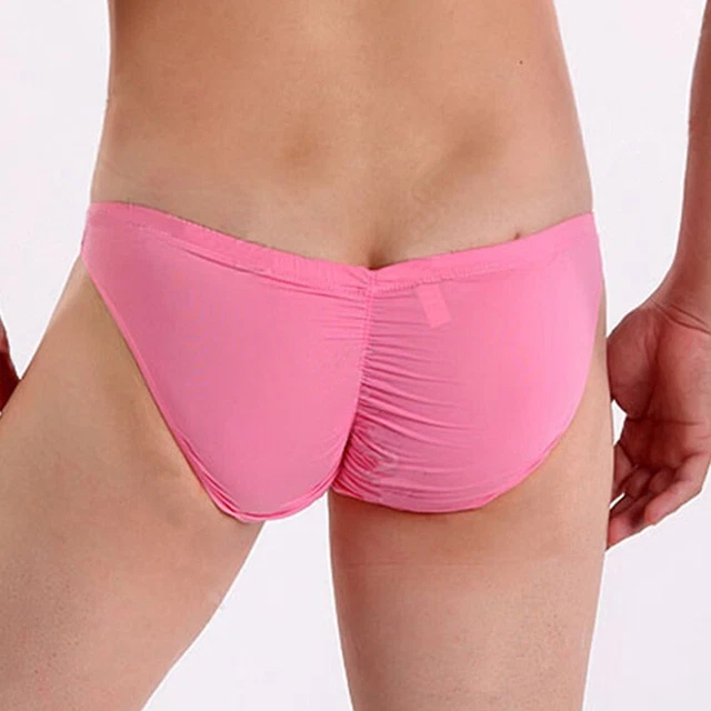 FEOYA Slip pour homme sexy bikini court avec poche bombée string