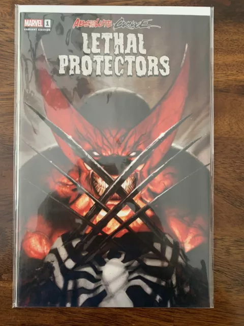 ✨ABSOLUTE CARNAGE LETHAL PROTECTORS #1 - RYAN BROWN VARIANT - NM - Marvel