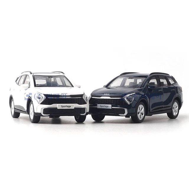 WELLY 1:38 Scale Diecast KIA EV6 – Miniature Toy Car With Pull-Back Action