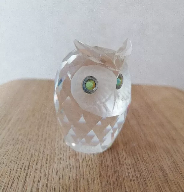 Swarovski Crystal Animal:  Owl