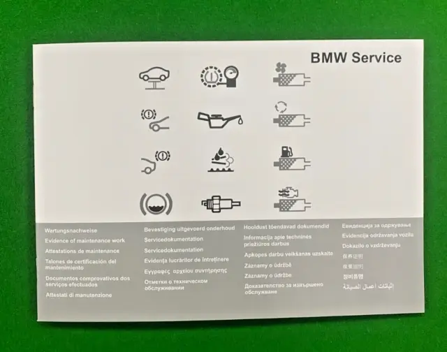 Bmw Service Book 3Er Brandneu Original Für Alle Benzin & Diesel 320 325 330