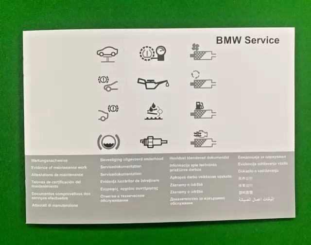 Bmw Service Geschichtsbuch 1Er Brandneu Original Für Alle Benzin