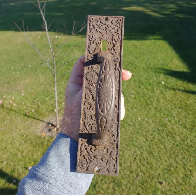Antique Cast Iron Door Handle