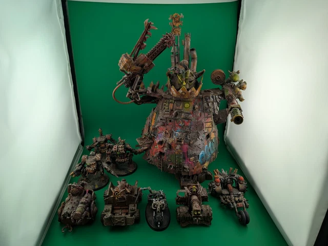 PAINTED BIG BOYZ!! Warhammer 40k Ork Army Lot DO CHECK MY OTHER ...