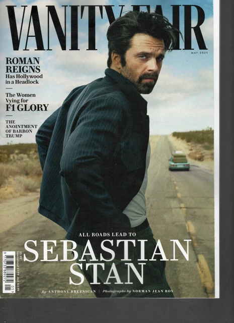 VANITY FAIR MAGAZINE May 2025 Sebastian Stan Roman Reigns Esther