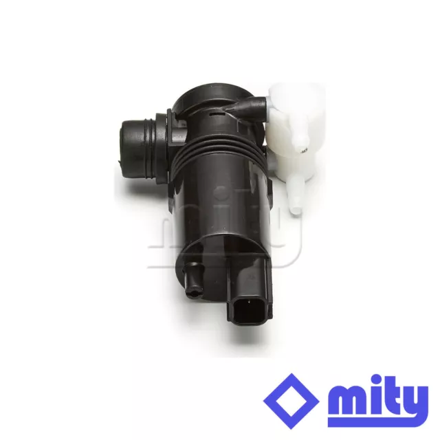 Mity FOR FORD FIESTA MK6 (2002-2015) FRONT TWIN OUTLET WINDSCREEN WASHER PUMP