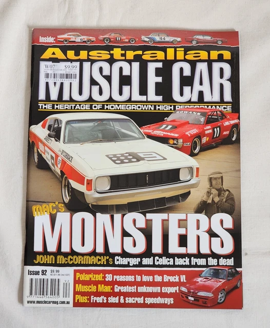AUSTRALIAN MUSCLE CAR Magazine Issue 92 2016 Mac