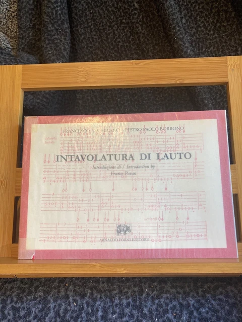 Francesco Milano Pietro Paolo Borrono Intavolatura di Lauto partition Luth Forni