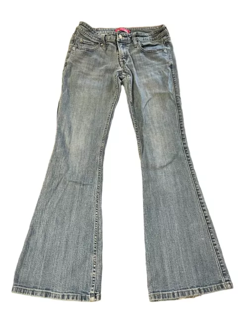 Levi's 524 Jeans Too Superlow Women's 7 29 x 30 Blue Medium Wash Boot Cut