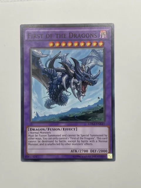 LDK2-ENK41 First of the Dragons UNL 2024 Edition Mint YuGiOh Card