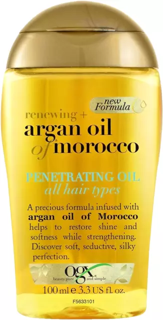 Ogx Argan Oil of Morocco Renewing+ Penetrating Oil for all Hair Types -100ml