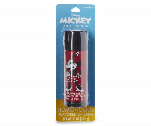 Disney Minnie Mouse and Friends HUMONGOUS Strawberry Flavored Lip Balm .71 oz 5