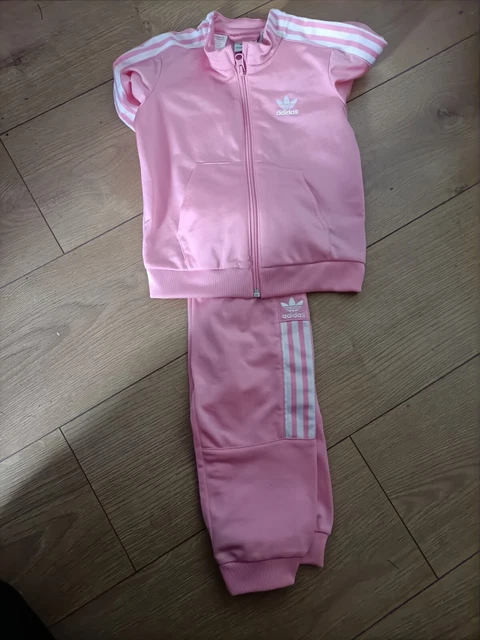 Infant girl Adidas tracksuit 12-18months