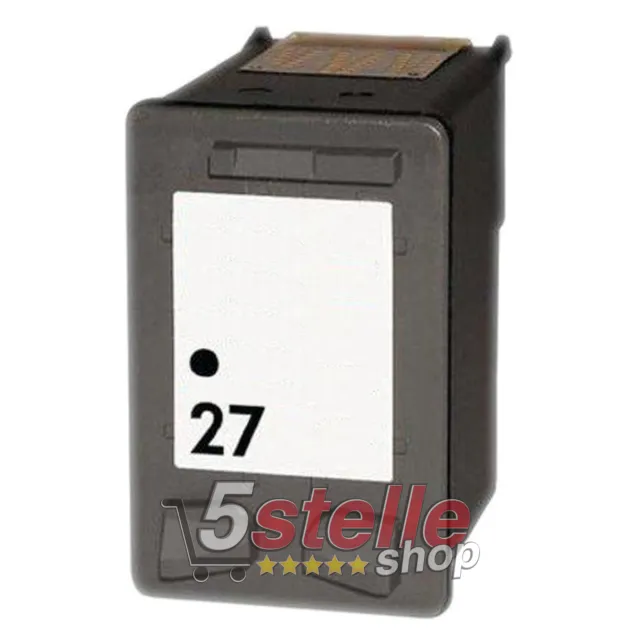 Cartuccia Nero 27 Per Hp Psc 1213 1215 1217 1219 1310 1315 1317