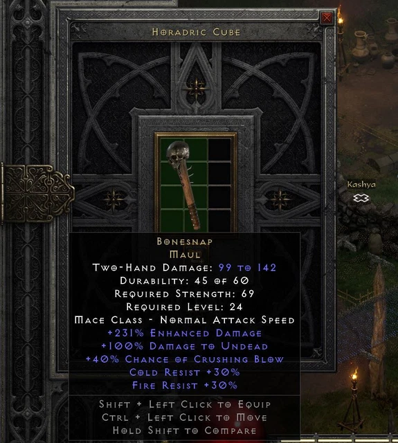 DIABLO 2 RESURRECTED D2R Ladder Season 5 Softcore PC BONESNAP 7.31