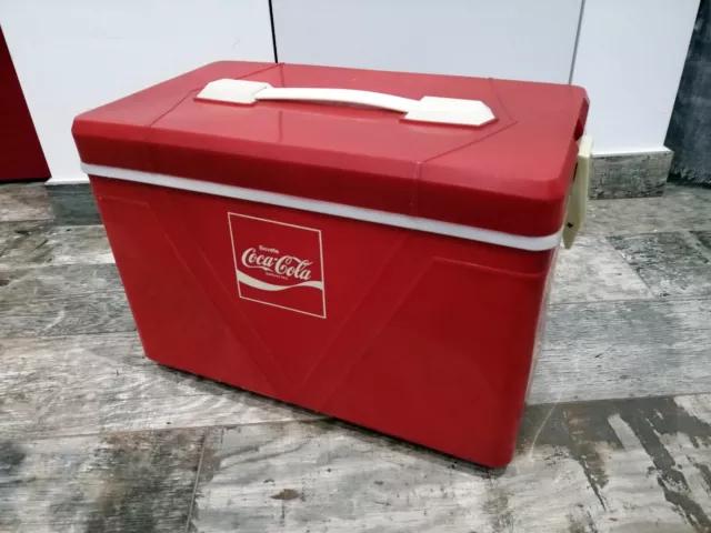 Coca Cola Coke Mini Frigo Frigorifero Portatile Picnic Ghiaccio Vintage Anni 80