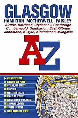 Glasgow Street Atlas, Geographers A-Z Map Company, Used; Good Book