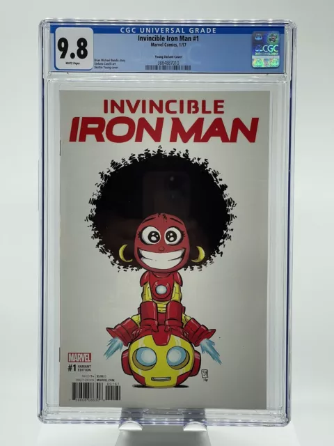 Invincible Iron Man #1 Skottie Young Variant CGC 9.8
