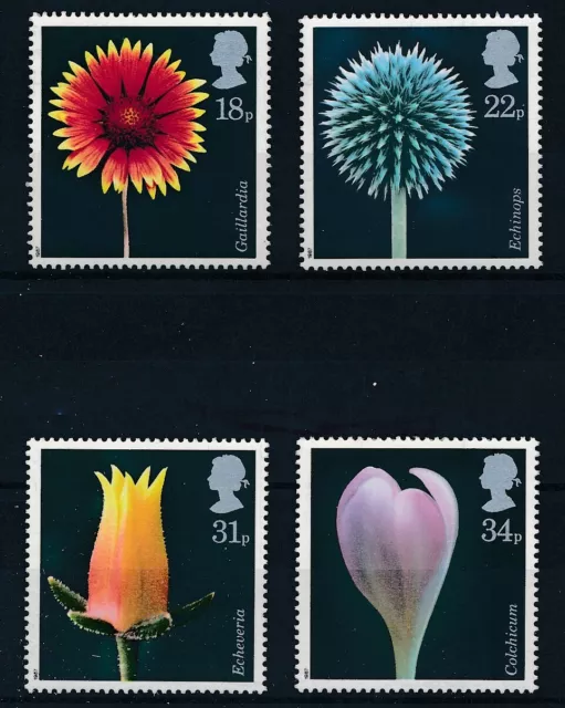 [MP9236] Great Britain 1987 Flowers good set of stamps Very Fine MNH