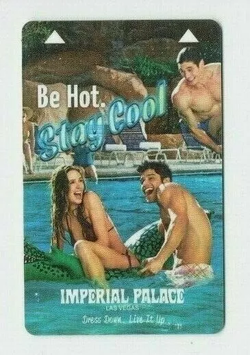 Imperial Palace Las Vegas Room KEY Casino Hotel -now The Linq - Be Hot Stay Cool