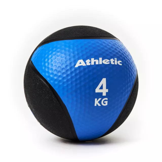 Athletic Vision Medicine Ball - 4kg - Low Bounce - Home Gym, Exercise, Crossfit