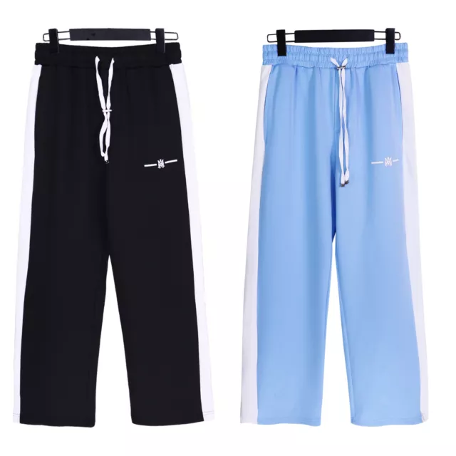 Fashion Core Logo Track Pants Unisex Street Casual Simplicity Sport Sweatpants 2