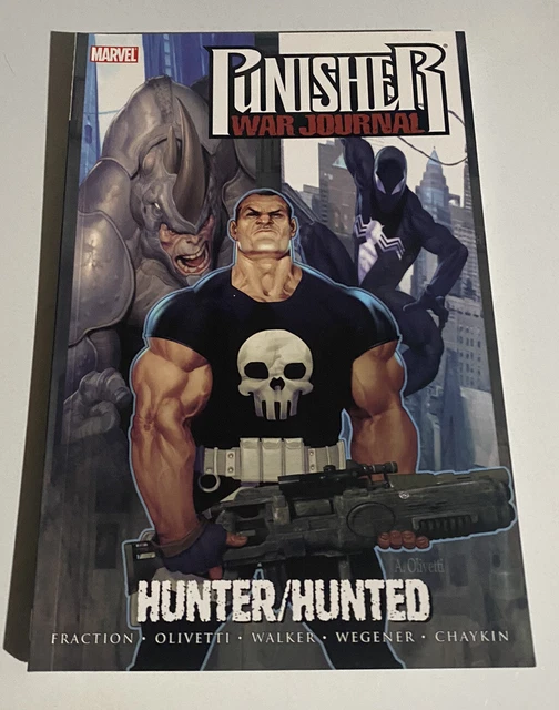 MARVEL COMICS - THE PUNISHER WAR JOURNAL Vol 3 HUNTER/HUNTED TPB Spider-Man