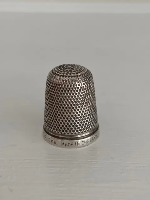 STERLING SILVER THIMBLE The Spa Henry Griffith & Sons