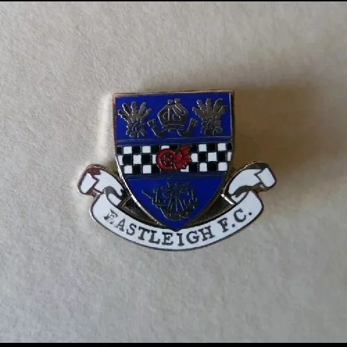 Eastliegh FC ENAMEL BADGE Wear With Pride An Ideal Gift For Any Supporter