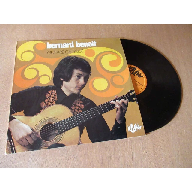 BERNARD BENOIT guitare celtique - FOLK BRETON KELENN 6332 631 Lp 1973