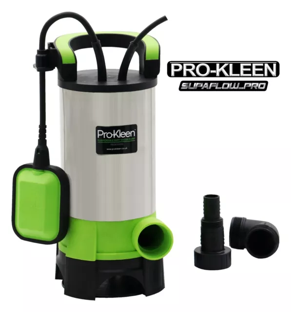 Submersible Water Pump Electric Dirty & Clean Pond Pool Well Flood Tub 1100W