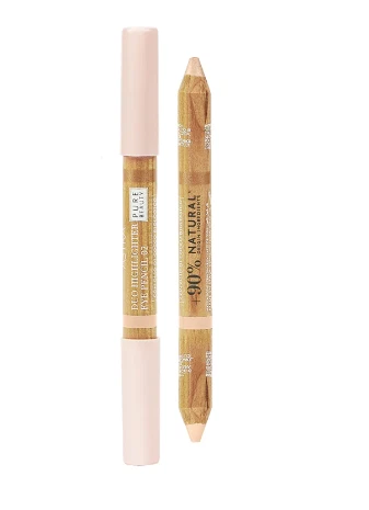 I COLORI BIO MATITONE DUO Augen-Lidstift – Gold & Terra Bruciata, 4,2 G