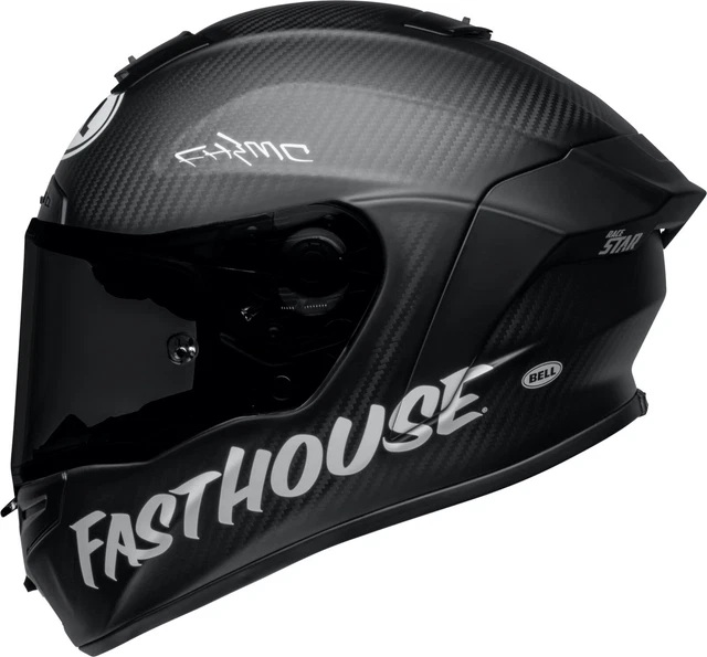 Bell Race Star DLX Flex Fasthouse Street Punk Matte Black Med Motorcycle Helmet