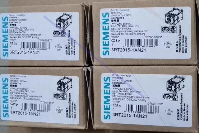 1pcs SIEMENS Contactor 3RT2015-1AN21