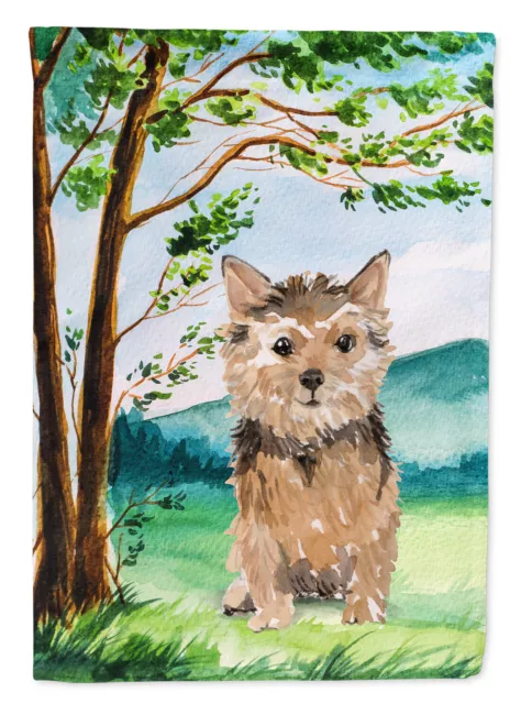Under the Tree Norwich Terrier Flag Garden Size CK2006GF