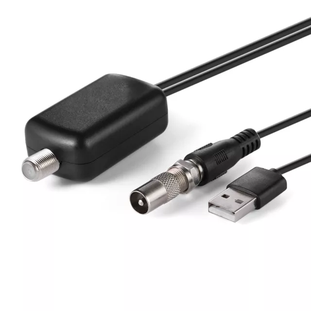 TV Antenna Amplifier Professional Easy Installtion Adapter with USB Power Supply