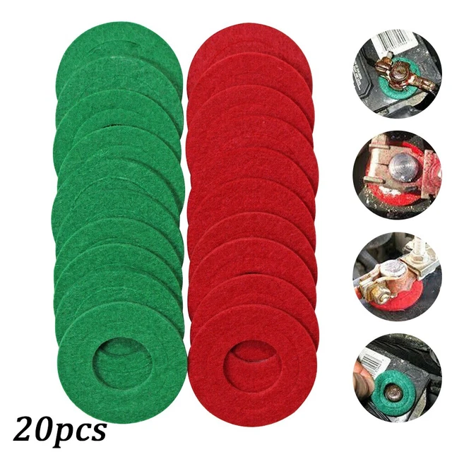 20 X/Set Anti Corrosion Car Battery Terminal Washers Bag Felt Washers Pad