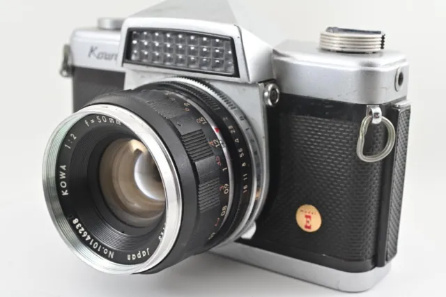 [Exc]Kowa Model E Film 35mm Camera w/50mm f2 lens 1day Quick Shipping