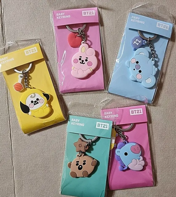 BTS BT21 Official Authentic Goods Three-Piece Stamp 7SET by