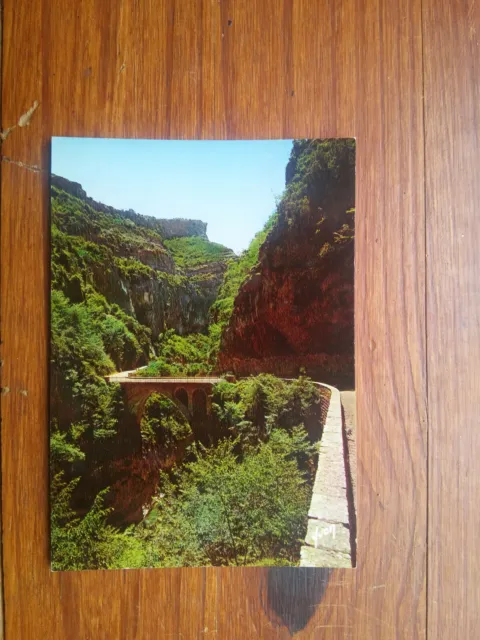Gorges du Loup Pont de l'abîme  French Riviera carte postale postcard