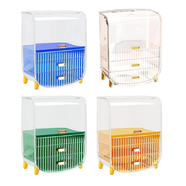 Organisateur de vanité porte-plateau polyvalent maquillage étagère bijoux