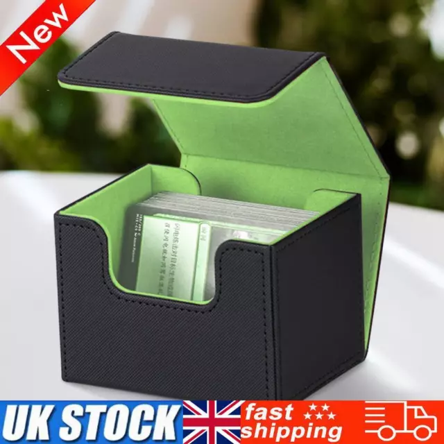 100+ Cards Card Case Card Box Trading Card Deck Box Holds for Trading Card Games