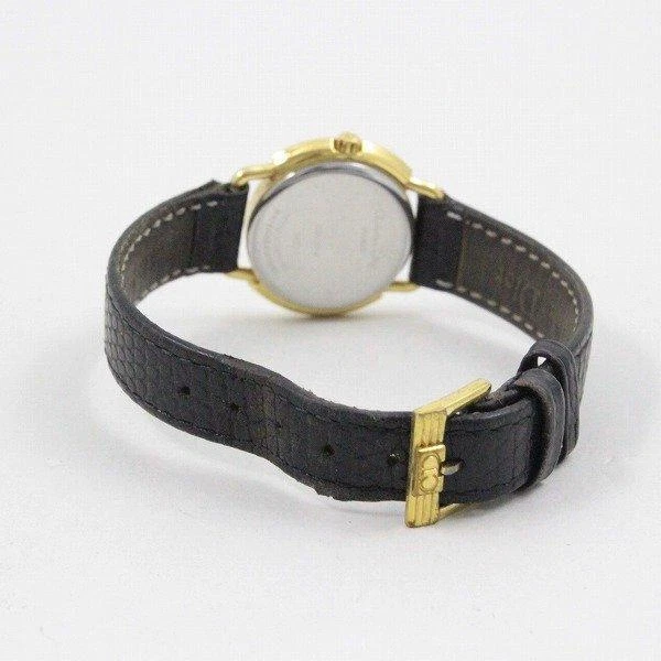 Christian Dior D58-121-2 Quartz Diamond Shell Dial Leather Womens Watch 3