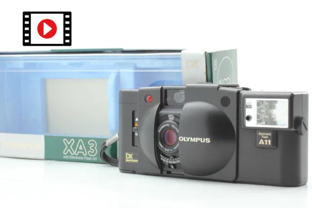 [Near MINT] Olympus XA3 35mm Rangefinder Film Camera w/ A11 Case From JAPAN