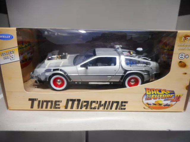 Dmc De Lorean Back To Future/Regreso Al Futuro Iii 1:24 Welly