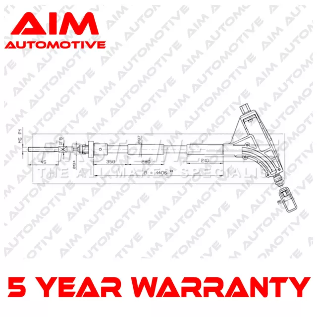 Hand Brake Cable Front Aim Fits Peugeot 406 1997-2000 9632426480