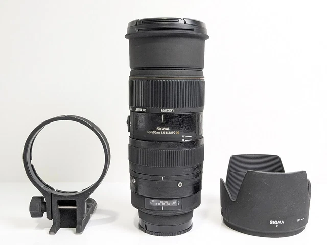 SIGMA EX 50-500MM F/4-6.3 APO Lens Sony Minolta A Mount [ Mint w