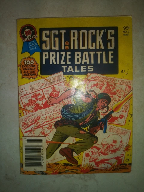 DC Special Blue Ribbon Digest #7 Sgt Rocks Prize Battle Tales Comic 1981 Kubert