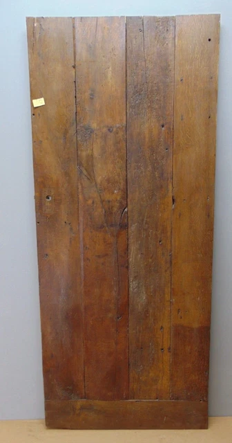 Reclaimed  31  1/2" x 74" Oak  Wide Plank Ledge Door ref 72D