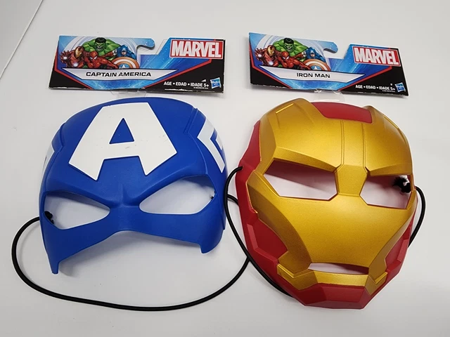 Iron Man Mask Captain America Kids Costume Cosplay Youth Toy
